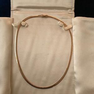 14k Gold Reversible Omega